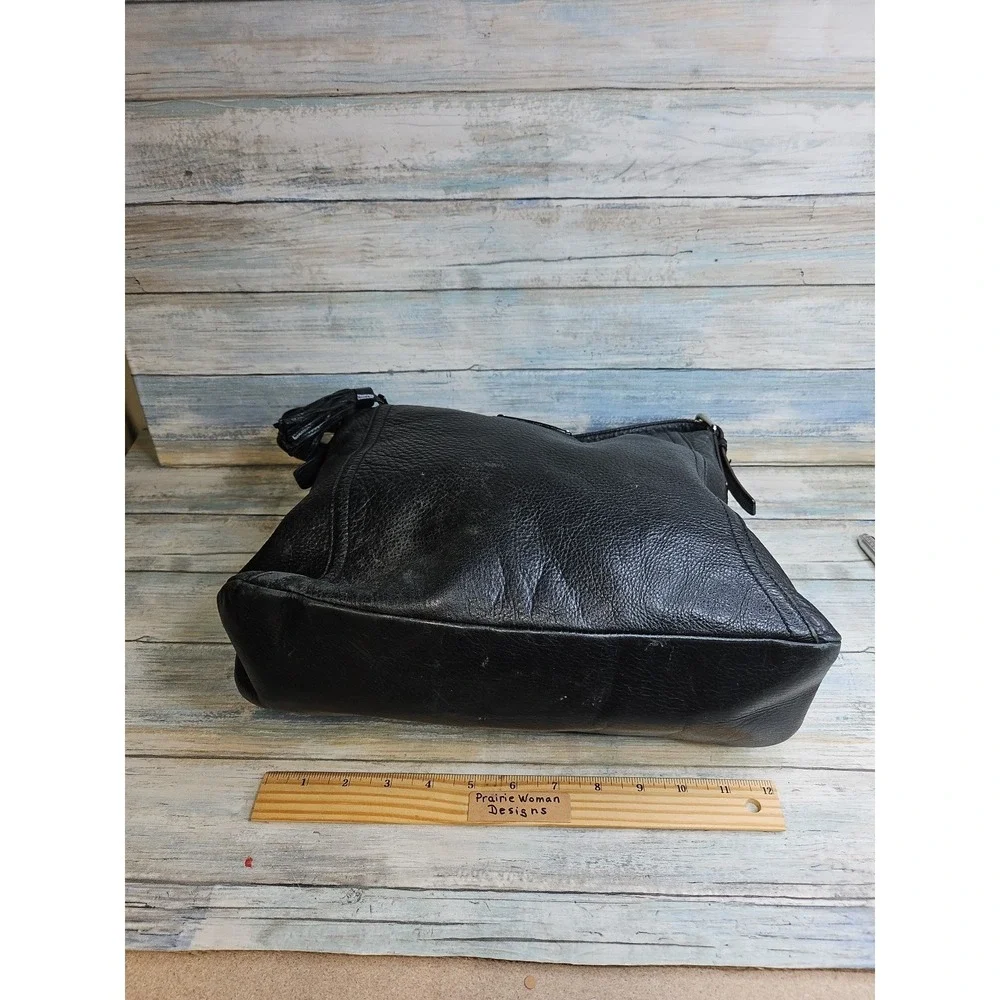 Kate Spade‎ black leather medium bag, used